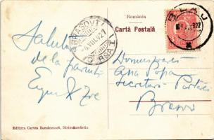 1927 Dicsőszentmárton, Tarnaveni, Diciosanmartin; Vedere din Str. Regele Ferdinand, Cartea Romaneasc...