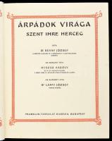 Dr. Révay József: Árpádok virága, Szent Imre herceg. Bp., Franklin. Kiadói aranyozott egészvászon kö...