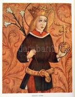 Dr. Révay József: Árpádok virága, Szent Imre herceg. Bp., Franklin. Kiadói aranyozott egészvászon kö...