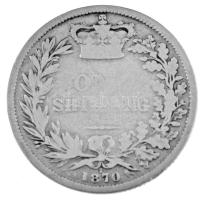 Nagy-Britannia / Tengerentúli területek 1870. 1Sh Ag &quot;Viktória&quot; T:F Great Britain / British Overseas Territories 1870. 1 Shilling Ag &quot;Victoria&quot; C:F Krause KM#734