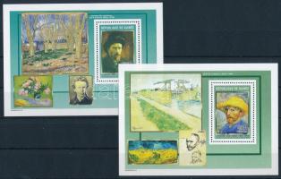 2004 van Gogh festmények blokkpár Mi 848-849