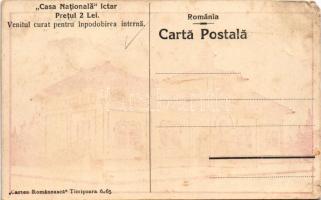 Iktár, Ictar (Temes, Timis); Casa Nationala / Nemzeti ház / National house (EM)