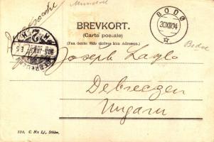 1904 Fjaerland, Mundal; (small tear)