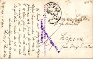 1942 Szemenik-hegység, Muntele Semenic, Muntii Semenicului; Kereszt / Cross. Casa de Recreatie a inv...