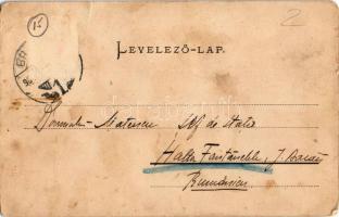 1904 Brassó, Kronstadt, Brasov; H. Zeidner (ázott / wet damage)