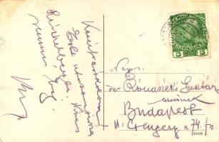 1915 Hradec Králové, Königgrätz; Jiríkova trída, Grand Hotel (Rb)