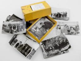 cca 1970 100 db fotó a Villamosszigetelő és Műanyaggyár életéből, munkások, üzemek, a dolgozók szaba...