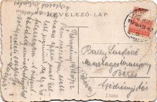 1918 Petrozsény, Petrosani; Kossuth Lajos utca, kávéház, Vogel, Grüner és Szander J. üzlete / street...