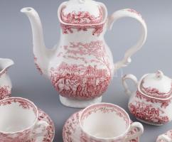 Myotts Country Life teás készlet. Jelzett, kis kopással