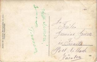 Erinnerung an unsere Dienstzeit 1909-1912. Atelier für moderne Photographie Luise, Villach / Osztrák...