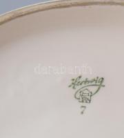 Hertwig - Katzhutte táncosnő. Jelzett, restaurált, m: 29,5 cm