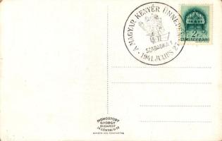 Szabadka, Subotica; Leventeotthon / Hungarian paramilitary youth organization's house + "A...