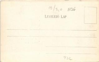 Isaszeg, község látképe, Haas Géza vegyeskereskedő üzlete a Zöld udvar vendéglővel, bor, sör és páli...