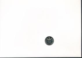 Lettország 1992. 50s Cu-Ni felbélyegzett borítékban, bélyegzéssel, német nyelvű tájékoztatóval T:AU ...