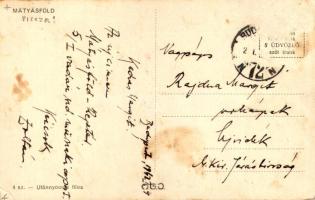 1942 Budapest XVI. Mátyásföld, Baross Gábor utcai elemi iskola, Római katolikus templom és plébánia,...