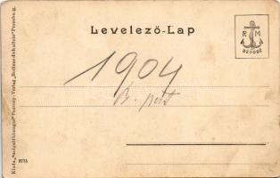 Pozsony, Pressburg, Bratislava; Madártávlat, zsinagóga. Kiadja a "Szolgáld ki magad" / Vog...