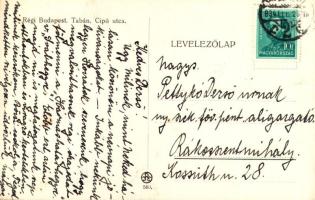 1934 Budapest I. Tabán, Cipő utca. R.J.E. 560. (EK)