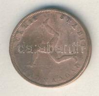 Man-sziget 1839. 1/2P Viktória T:3 kis ph