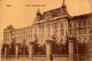 1921 Pécs, M. kir. hadapródiskola. Armuth Sándor kiadása 691. (EM)