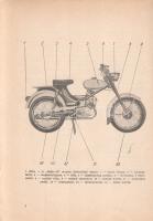 Riga-4 típusú Moped alkatrész-katalógusa.
Budapest, 1971. ,,Csepel" Jármű és Műszaki Kereskede...