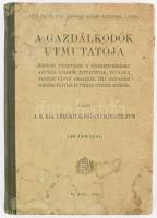 A gazdálkodók utmutatója. Hasznos tudnivalók a földbirtokreform kapcsán földhöz juttatottak, továbbá tanulni vágyó kisgazdák, téli gazdasági iskolák tanulói és telkes vitézek számára. Bp., 1925, M. Kir. Földmívelésügyi Ministeriuma,(Pallas-ny.), 287 p. Kiadói félvászon-kötés, kopott, foltos borítóval,a lapokon gyűrődésnyomokkal, Falu Országos Földmíves Szövetség bélyegzéseivel.