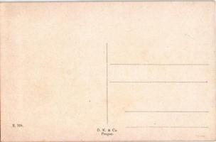 Peter I of Serbia, Stamps and coat of arms of Serbia. D.K. & Co. Prague S. 316