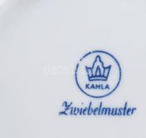 Kahla hagymamintás 6 darab csésze 6 darab aljjal, jelzett