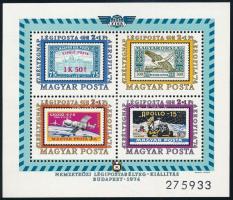 1974 Bélyegnap - Aerofila III. 23 db blokk, ebből 20 db postatiszta (6.900)