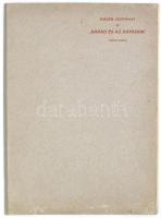 Külön lenyomat az "Árpád és az Árpádok" czimű műből. 1908. Csánki Dezső: A mű története. VII+1p. Összefoglalás. Árpád jellemzése. 215-226+1p. Néhol kissé sérült papírkötés.