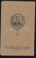 cca 1920-1930 Csengery-Irka iskolai füzet, benne történelemórai jegyzetekkel, megkímélt állapotban