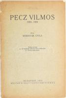 Moravcsik Gyula: Pecz Vilmos (1854-1923.) Különlenyomat az Egyetemes Philologiai Közlöny L. (1926) évfolyamából. Bp., 1926, M. Kir. Egyetemi Nyomda, 11 p. Kiadói papírkötés, a füzet elvált a borítótól, a borító szakadt.