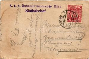 K.u.k. Heldenfriedhof in Cronberg bei Görz / Első világháborús hősi halottak temetője Olaszországban...