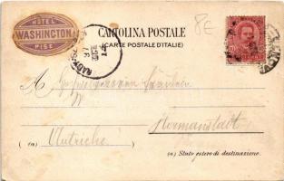 1897 (Vorläufer) Pisa, Souvenir de Pise, torre pendente / Leaning Tower. Cartoleria Pizzanelli Art N...