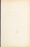 Schönherr Gyula dr. emlékezete. A ,,Schönherr Gyula dr. emléktábla&quot; leleplezése alkalmából kiadja özv. Schönherr Antalné. Bp., 1910., Franklin, 1 t. + 65 p. Papírkötés, borító nélküli példány..   Schönherr Gyula (1864-1908) nagybányai történész, levéltáros.