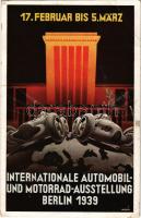 1939 Berlin, Internationale Automobile- und Motorrad-Ausstellung / International Automobile and Motorcycle Exhibition advertisement s: Klokien (EB)