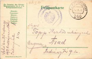 1916 Feldzug 4. Armee 1914-1916. Viribus Unitis. Die 4. Armee den Invaliden und den Witwen und Waise...