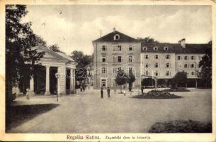 1928 Rogaska Slatina, Rohitsch-Sauerbrunn; Zagrebski dom in svicerija / spa, villa (fa)