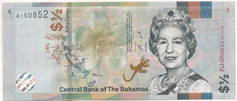 Bahamák 2019. 1/2$ (50c) T:UNC  Bahamas 2019. 1/2 Dollar (50 Cents) C:UNC Krause P#77A