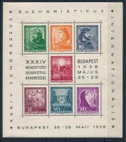 1938 Eucharisztikus blokk (10.000) (saroktörés / corner fold)