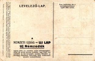 1925 Szent Év Magyarok Nemzeti zarándoklata Rómába. A Nemzeti Újság ingyenes római utazás nyereményj...