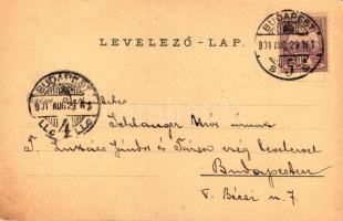 1901 Ultimo és tous les trois! Magyar kártya. Ferenczi B. kiadása / German-suited playing cards. lit...