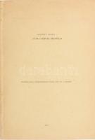 Bendefy László: Lányi Sámuel életútja. A szerző, Bendefy László (1904-1977) történész által Pastinszky Miklós (1914-1986) művészettörténésznek DEDIKÁLT példány! Különlenyomat a Művészettörténeti Értesítő 1971. évi 3. számából. Bp., 1975, Akadémiai-ny., 213-224 p. Papírkötés.