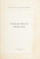 Nógrád megye múzeumai. Összeáll.: Belitzky János és Zólyom József. Balassagyarmat, 1963, Nógrád m. Múzeumok Igazgatósága. Kiadói papírkötés. Megjelent 1200 példányban.