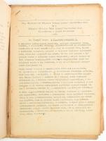 1965-1966 Végvári Lajos művészettörténész előadásai, 12 db. Ut-, Vasuttervező Vállalat "Szőnyi ...