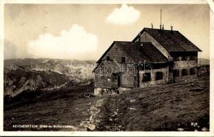 1932 Eisenerz (Steiermark), Reichenstein (2166 m) Schutzhütte / mountain rest house, tourist house. Photo-Verlag Karl Krall (EK)