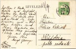 1907 Rohonc, Rechnitz; Stelczer Á. kiadása