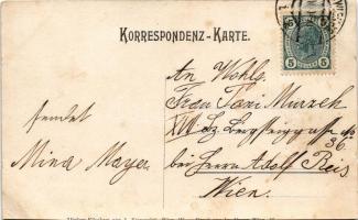 Wien, Vienna, Bécs XVI. Mottl's Restauration und Meierei am Predigtstuhl, Wilhelminenberg - Sav...