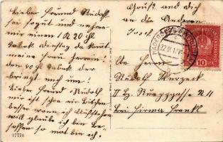 1917 Wien, Vienna, Bécs XIV. Vorder-Hainbach (Vorderhainbach), Hadersdorf-Weidlingau (EK)