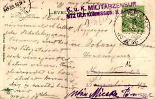 1915 Feketehegy-fürdő, Feketehegy, Schwartzenberg, Cernohorské kúpele (Merény, Vondrisel, Nálepkovo)...