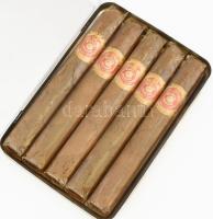 Punch Habana kubai szivar. 5 darab bontatlan szivar, díszdobozban